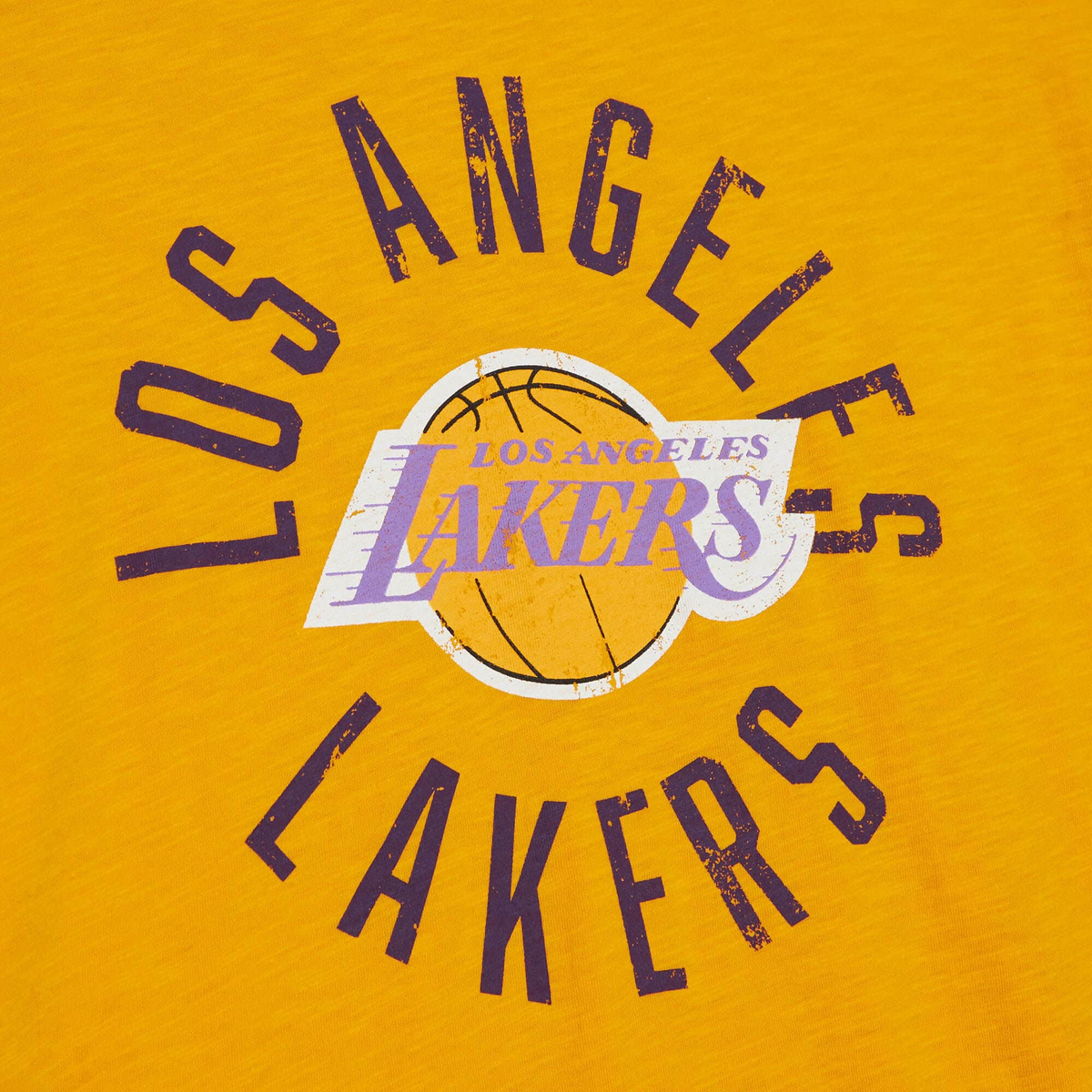 LOS ANGELES LAKERS MEN'S LEGENDARY SLUB T-SHIRT