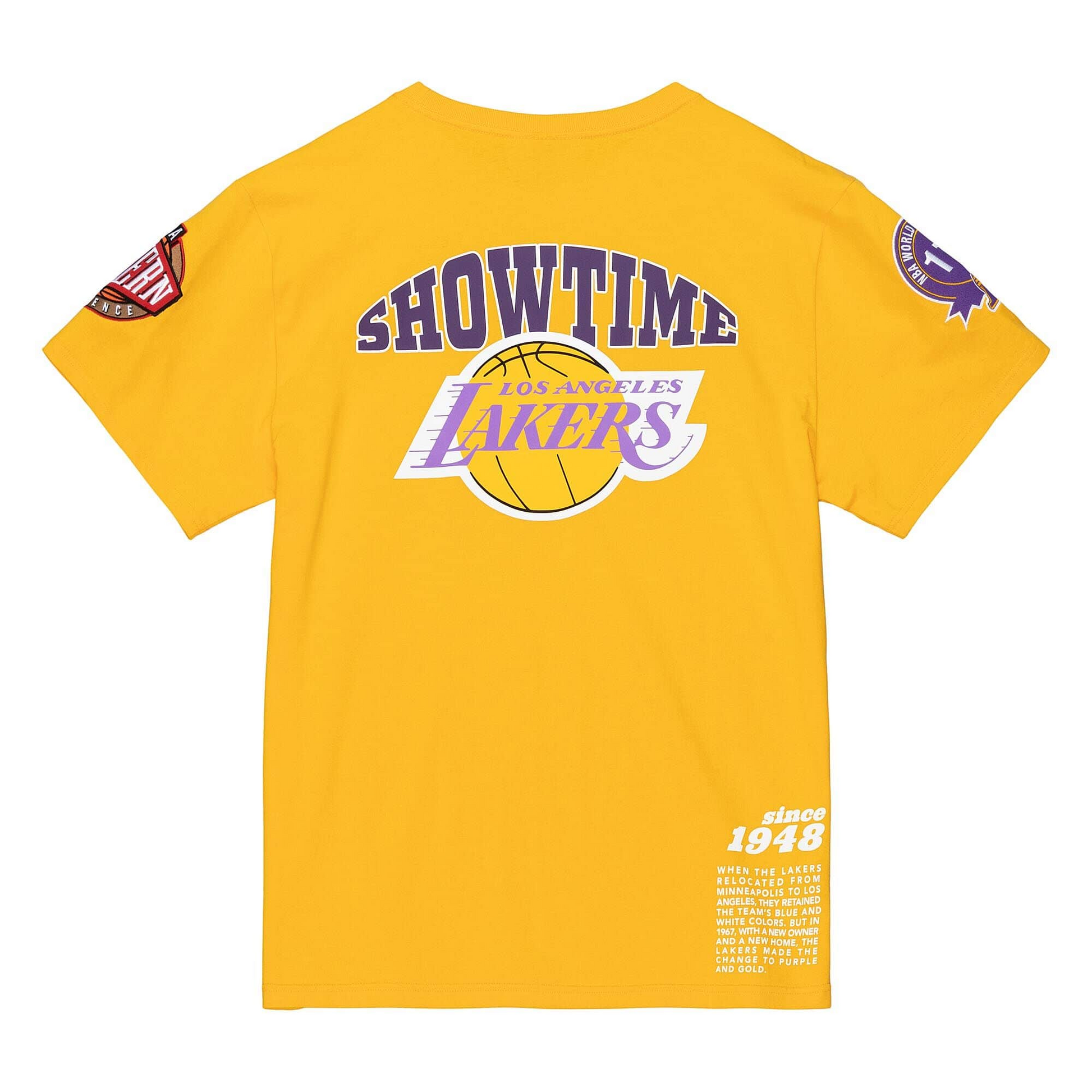 Mitchel & Ness Los Angeles Lakers Men's Team Origins T-Shirt 22 / L