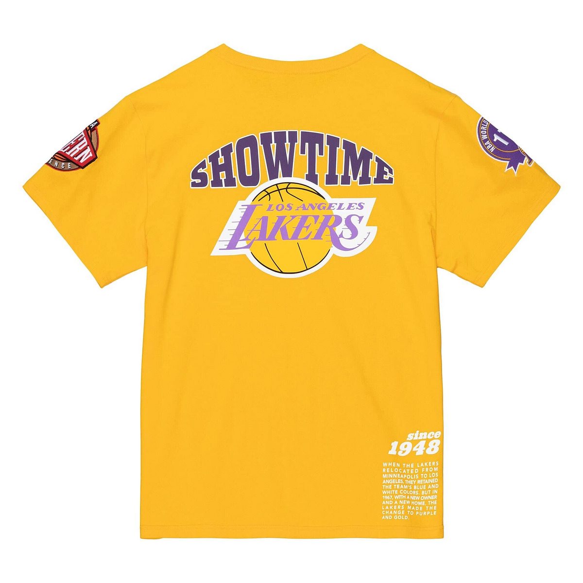 CAMISETA ORIGINS DEL EQUIPO DE HOMBRE LOS ANGELES LAKERS