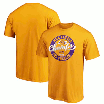 LOS ANGELES LAKERS MEN'S ZONE LACES T-SHIRT
