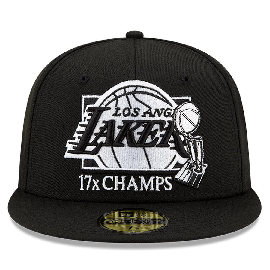 LOS ANGELES LAKERS MULTI CHAMPS 59FIFTY FITTED