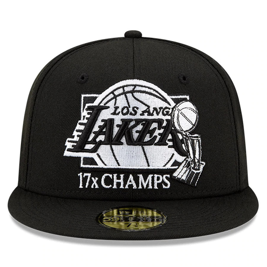 LOS ANGELES LAKERS MULTI CAMPEONES 59FIFTY EQUIPADO