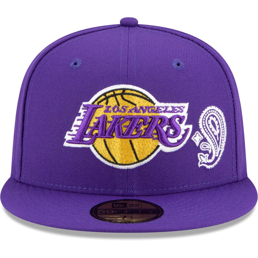 LOS ANGELES LAKERS PAISLEY 9525 59FIFTY AJUSTADO