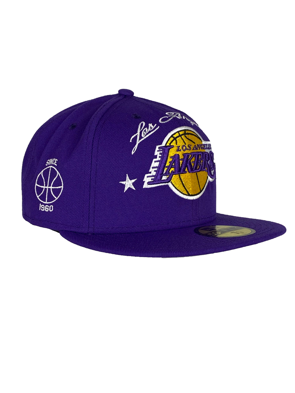 LOS ANGELES LAKERS STARRY 59FIFTY FITTED