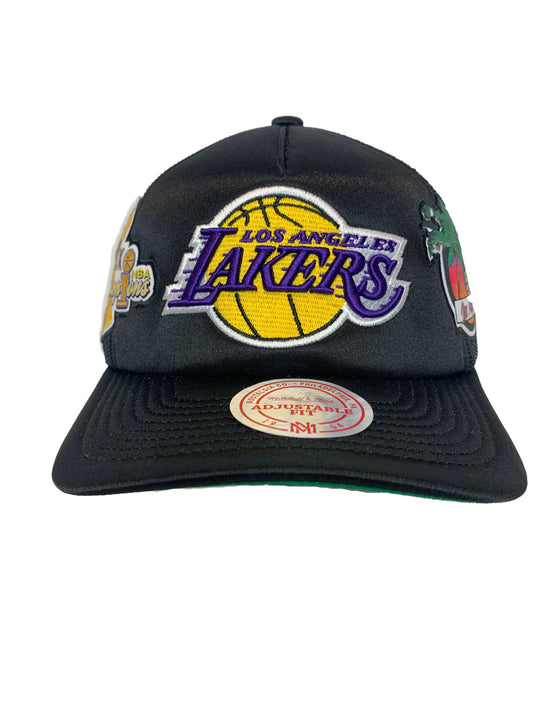 GORRA DE CAMIONERO FINALES DEL EQUIPO LOS ANGELES LAKERS