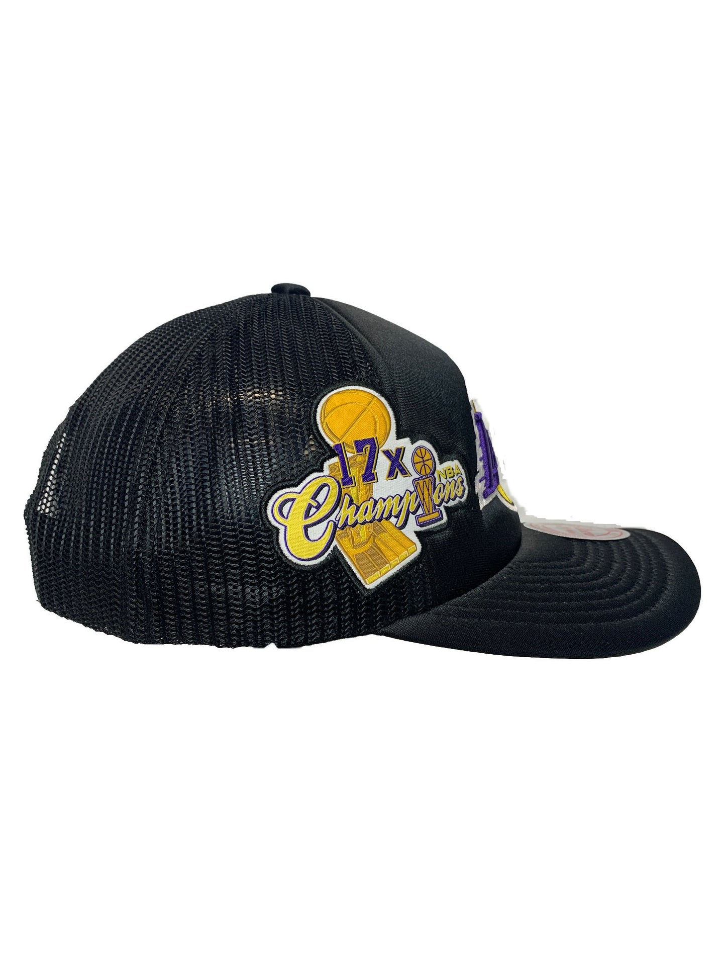 LOS ANGELES LAKERS TEAM FINALS TRUCKER SNAPBACK