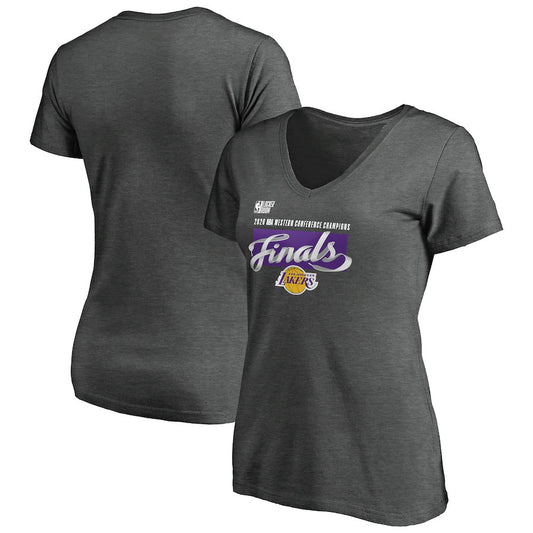 CAMISETA DE LOS CAMPEONES DE LA CONFERENCIA DE LOS ANGELES LAKERS PARA MUJER