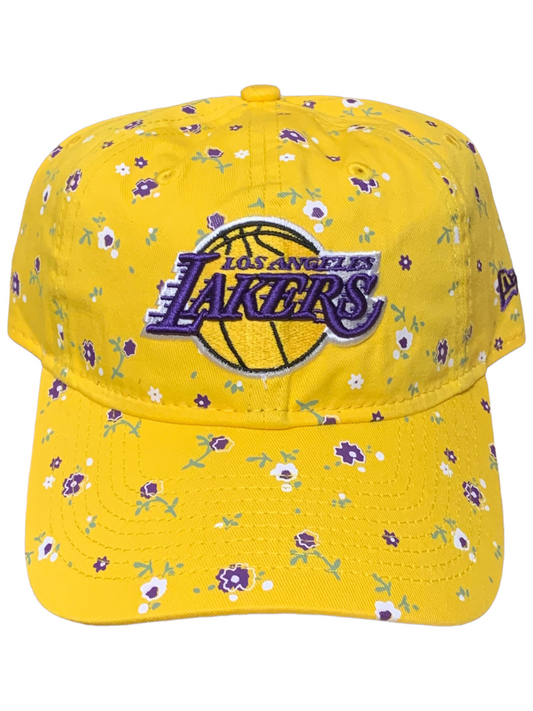 LOS ANGELES LAKERS WOMEN'S FLORAL 9TWENTY ADJUSTABLE HAT