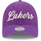 LOS ANGELES LAKERS WOMEN'S TEAM SCRIPT 9TWENTY ADJUSTABLE