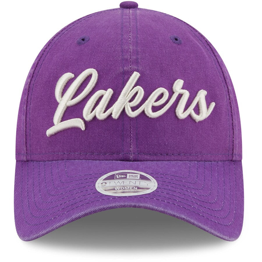 LOS ANGELES LAKERS WOMEN'S TEAM SCRIPT 9TWENTY ADJUSTABLE
