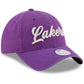 LOS ANGELES LAKERS WOMEN'S TEAM SCRIPT 9TWENTY ADJUSTABLE
