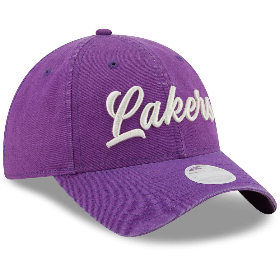 LOS ANGELES LAKERS WOMEN'S TEAM SCRIPT 9TWENTY ADJUSTABLE
