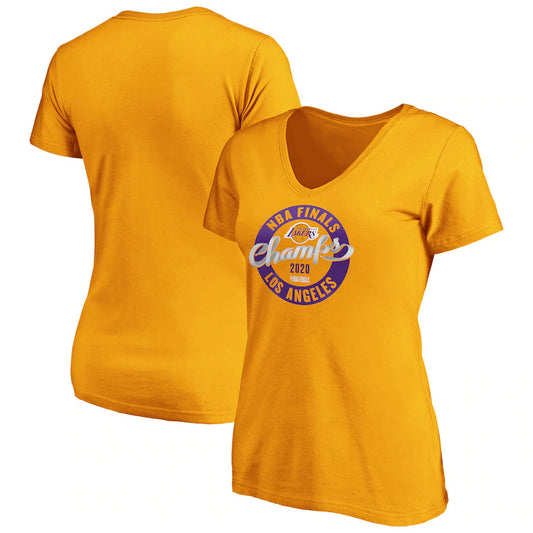 LOS ANGELES LAKERS WOMEN'S ZONE LACES T-SHIRT