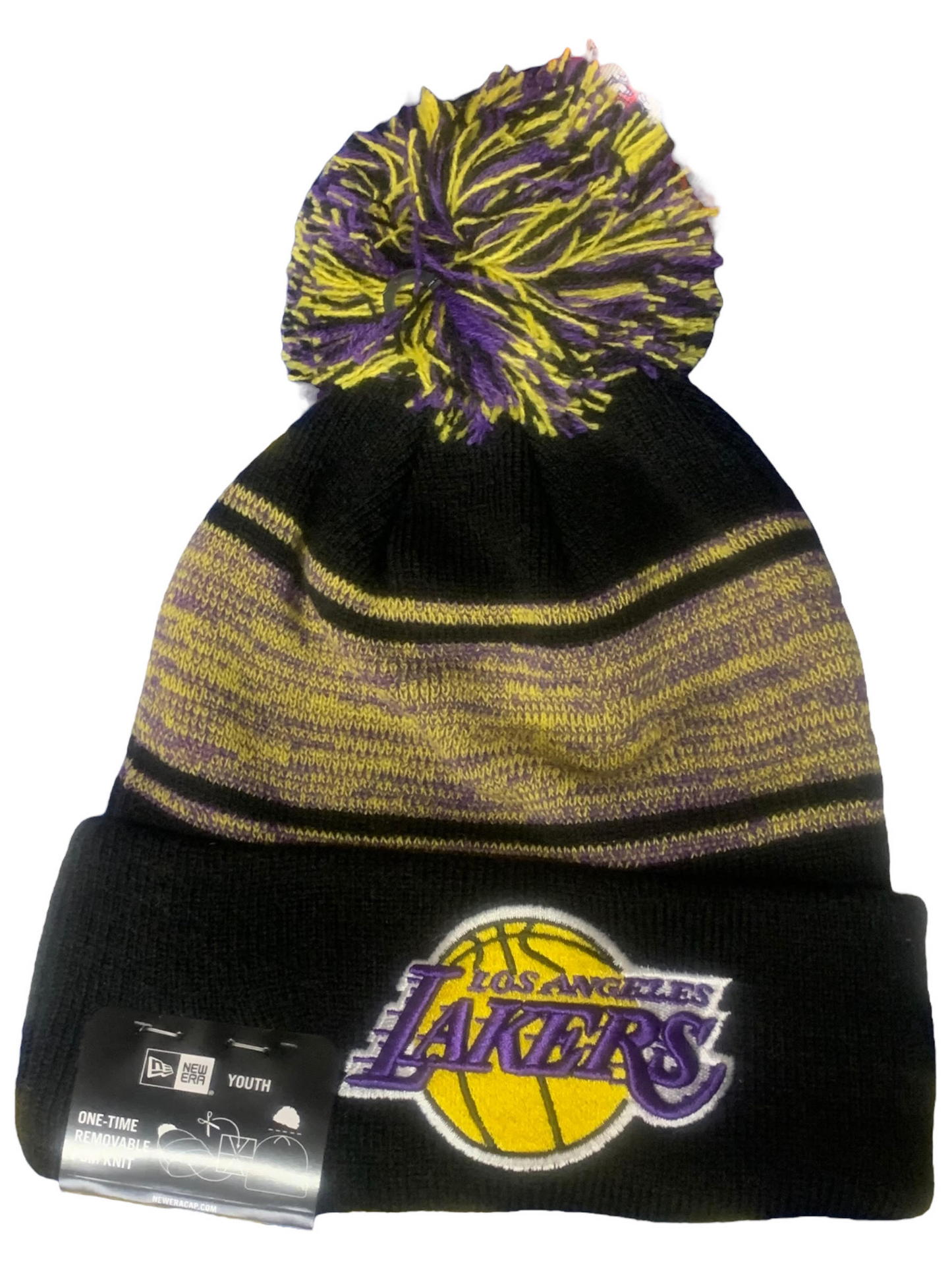 GORRO DE PUNTO PARA JÓVENES LOS ANGELES LAKERS CHILLED