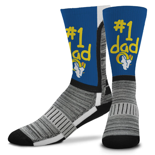 LOS ANGELES RAMS #1 DAD SOCKS