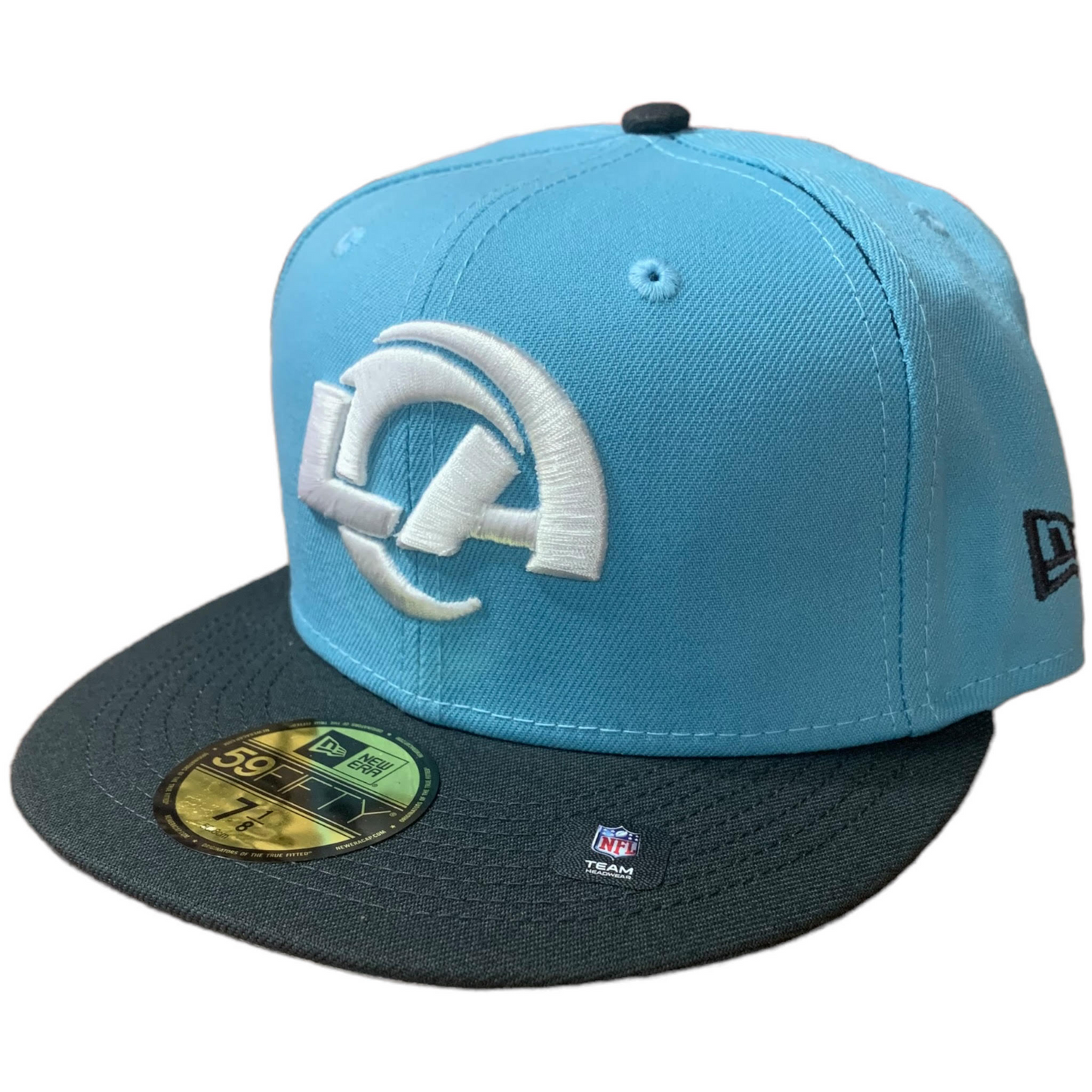 GORRO AJUSTADO LOS ANGELES RAMS 2-TONE COLOR PACK 59FIFTY - AZUL CLARO/ CARBÓN