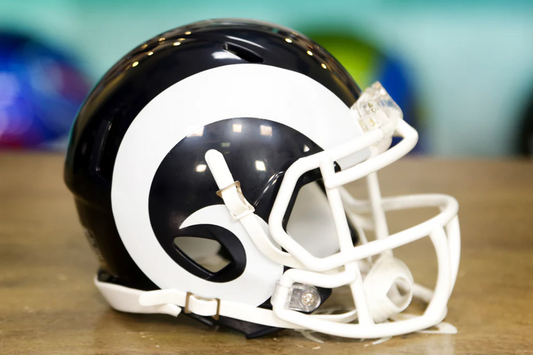 LOS ANGELES RAMS 2017-2019 CASCO MINI SPEED THROWBACK -