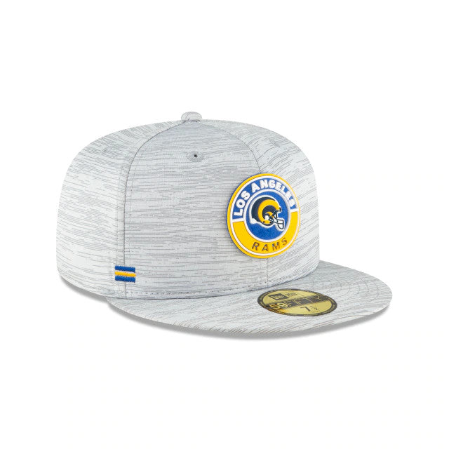 LOS ANGELES RAMS 2020 LÍNEA LATERAL RETRO 59FIFTY AJUSTADO