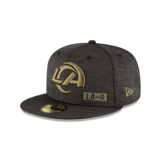 LOS ANGELES RAMS 2020 SALUDO AL SERVICIO 59FIFTY EQUIPADO