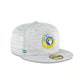 LOS ANGELES RAMS 2020 SIDELINE 59FIFTY FITTED