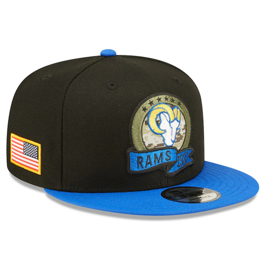 LOS ANGELES RAMS 2022 SALUTE TO SERVICE 9FIFTY SNAPBACK HAT