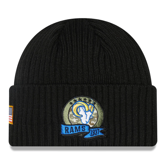 GORRO DE PUNTO SALUDE TO SERVICE LOS ANGELES RAMS 2022