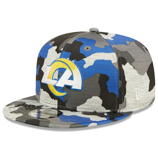 LOS ANGELES RAMS 2022 CAMPAMENTO DE ENTRENAMIENTO 9FIFTY GORRA GORRA