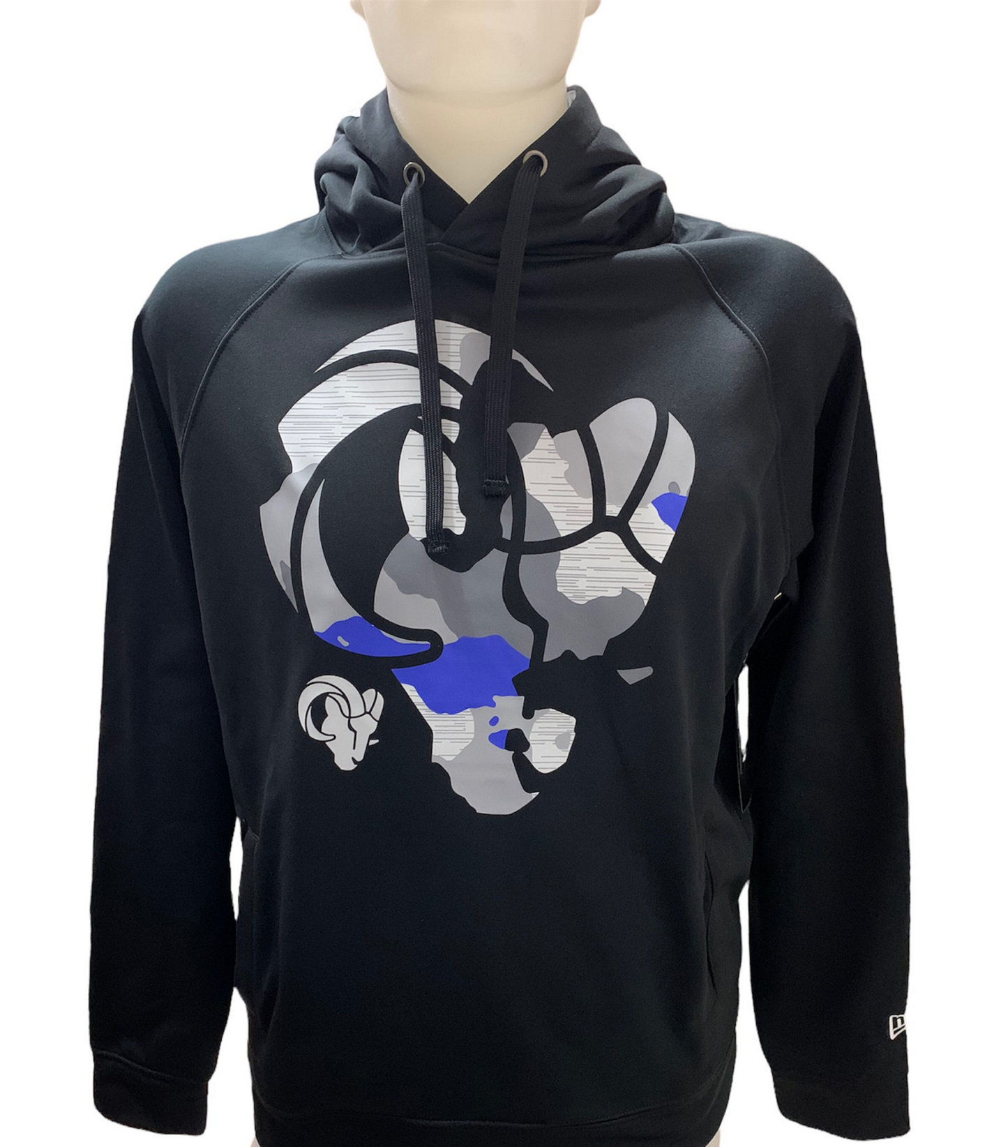 SUDADERA CON CAPUCHA CAMPAMENTO DE ENTRENAMIENTO LOS ANGELES RAMS 2022