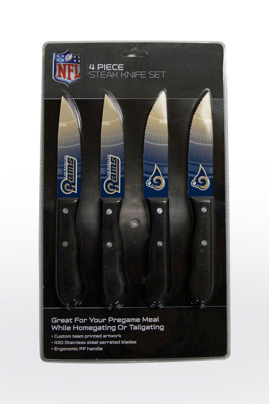 LOS ANGELES RAMS 4PK KNIFE SET