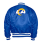 CHAQUETA BOMBER REVERSIBLE DE LOS ANGELES RAMS ALPHA INDUSTRIES