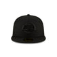 LOS ANGELES RAMS BLACK ON BLACK BASIC LOGO 59FIFTY FITTED