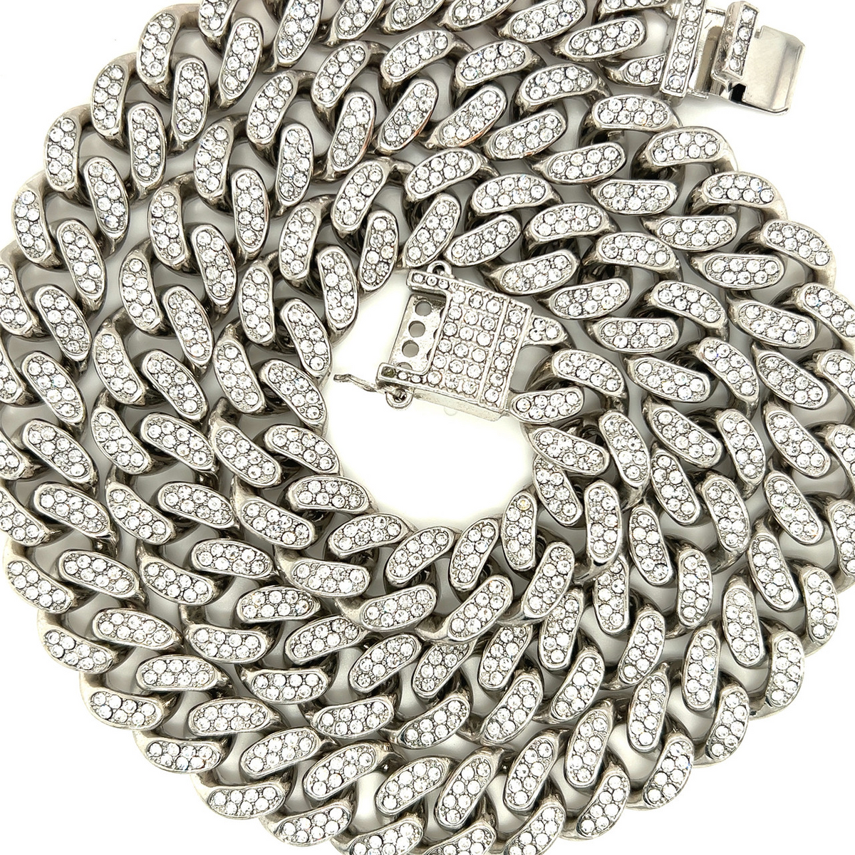LOS ANGELES RAMS BLING DOG TAG NECKLACE