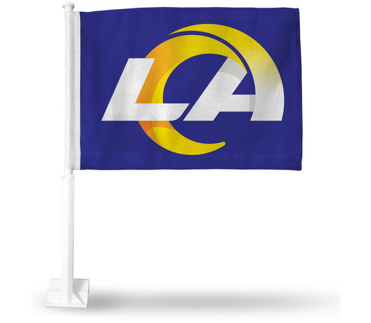 LOS ANGELES RAMS CAR FLAG