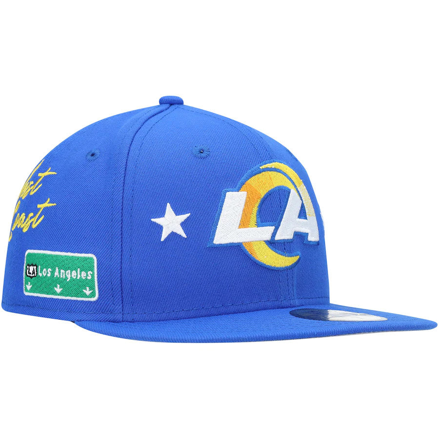 LOS ÁNGELES RAMS CITY TRANSIT 59FIFTY EQUIPADO