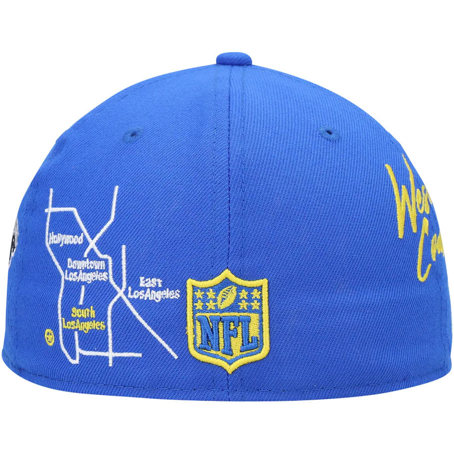 LOS ÁNGELES RAMS CITY TRANSIT 59FIFTY EQUIPADO