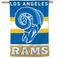 LOS ANGELES RAMS CLASSIC LOGO 28"X40" VERTICAL FLAG