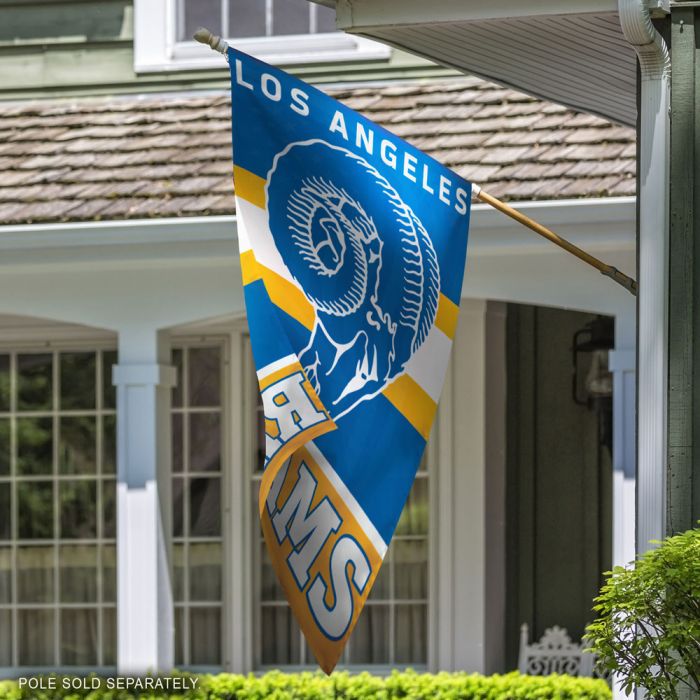 LOS ANGELES RAMS CLASSIC LOGO 28"X40" VERTICAL FLAG