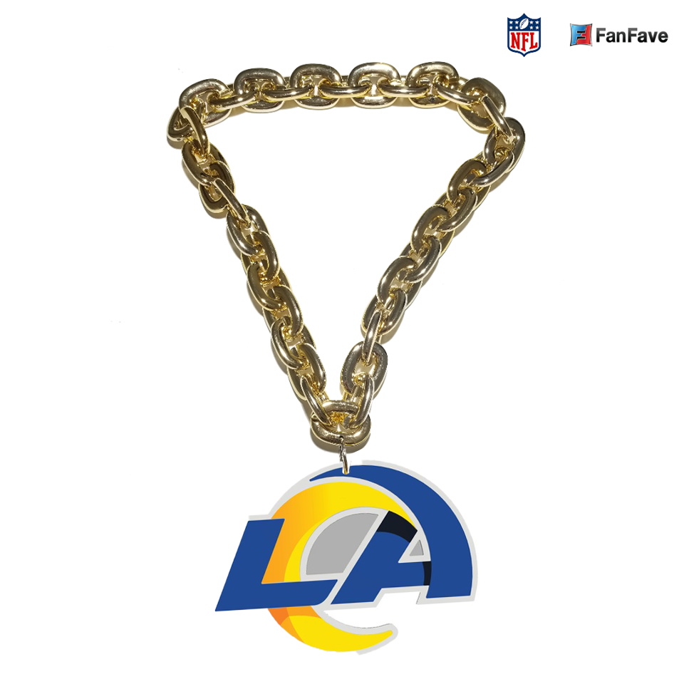 LOS ANGELES RAMS FAN CHAIN MAGNET