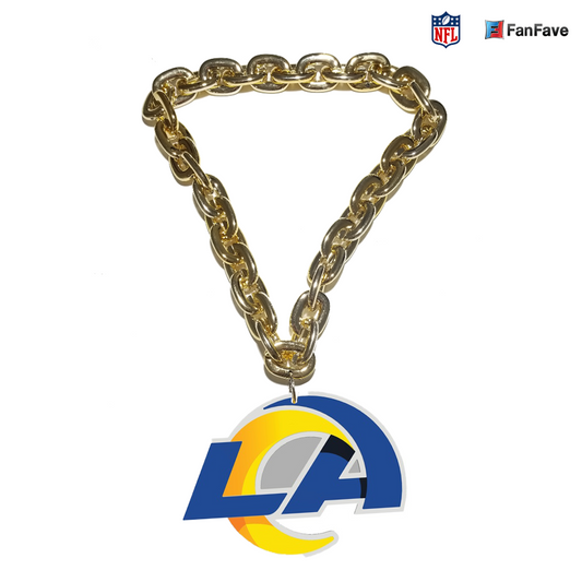 IMÁN DE CADENA DE FAN DE LOS RAMS DE LOS ÁNGELES