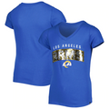 CAMISETA CON LENTEJUELAS PARA NIÑA RAMS DE LOS ÁNGELES