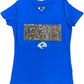 CAMISETA CON LENTEJUELAS DEL EQUIPO PARA NIÑAS RAMS DE LOS ÁNGELES