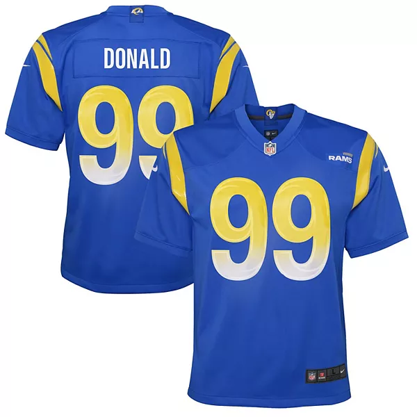 CAMISETA INFANTIL DE NIVEL MEDIO AARON DONALD DE LOS ANGELES RAMS