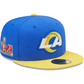 GORRO AJUSTADO LETTERMAN 59FIFTY DE LOS RAMS DE LOS ÁNGELES 