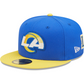 GORRO AJUSTADO LETTERMAN 59FIFTY DE LOS RAMS DE LOS ÁNGELES 