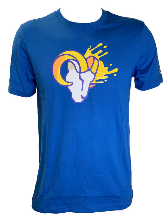 LOS ANGELES RAMS LOGO SPLATTER T-SHIRT