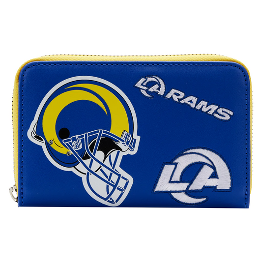 LOS ÁNGELES RAMS LOUNGEFLY CARTERA CON LOGO