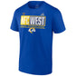 LOS ANGELES RAMS MEN'S 2021 BLOCKADE FAVORITE DIVISION CHAMPS T-SHIRT