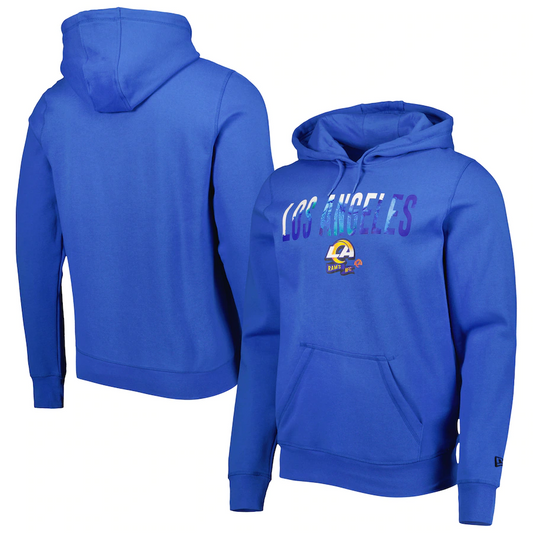 LOS ANGELES RAMS MEN'S 2022 SIDELINE PULLOVER HOODIE SWEATSHIRT