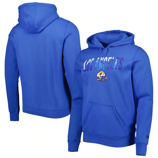 SUDADERA CON CAPUCHA SIDELINE 2022 DE LOS ANGELES RAMS PARA HOMBRE