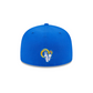 LOS ANGELES RAMS MEN'S 2023 NFL DRAFT ALT HAT 59FIFTY FITTED